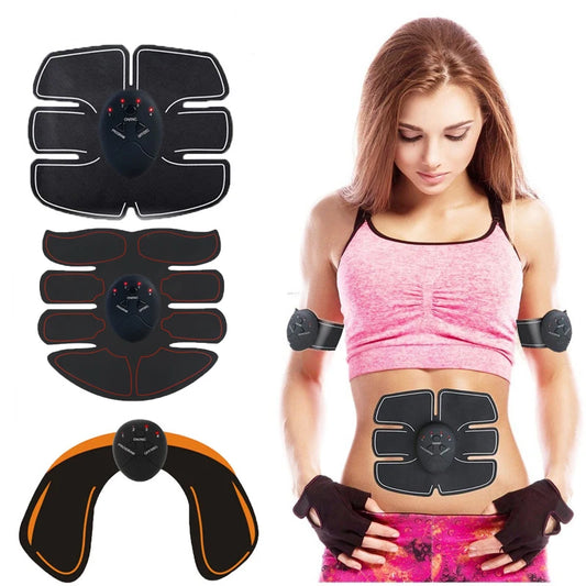 Wireless EMS Muscle Stimulator – Abdominal & Hip Trainer Fitness Toning Device - Vellévia