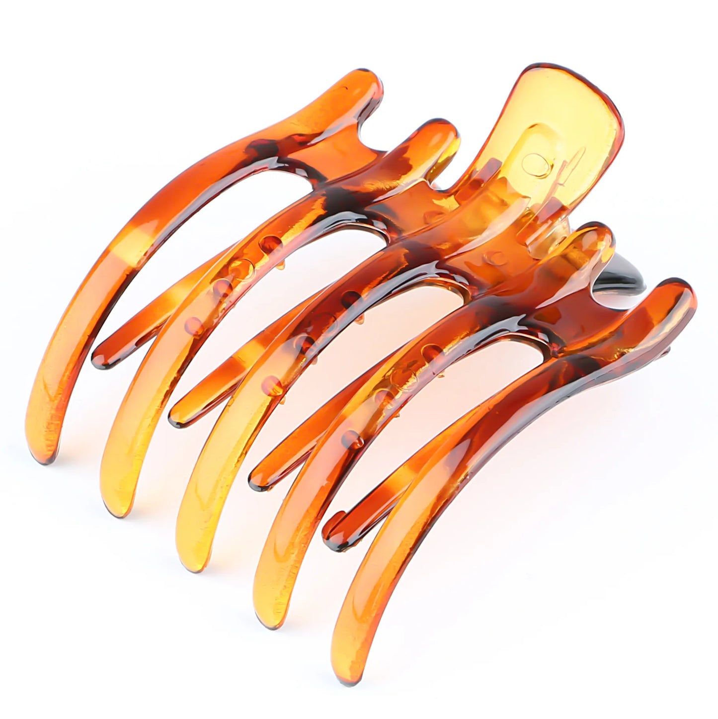 Matte Acrylic Hair Claw Clips for Women – Geometric Ponytail Holder Barrettes - Vellévia