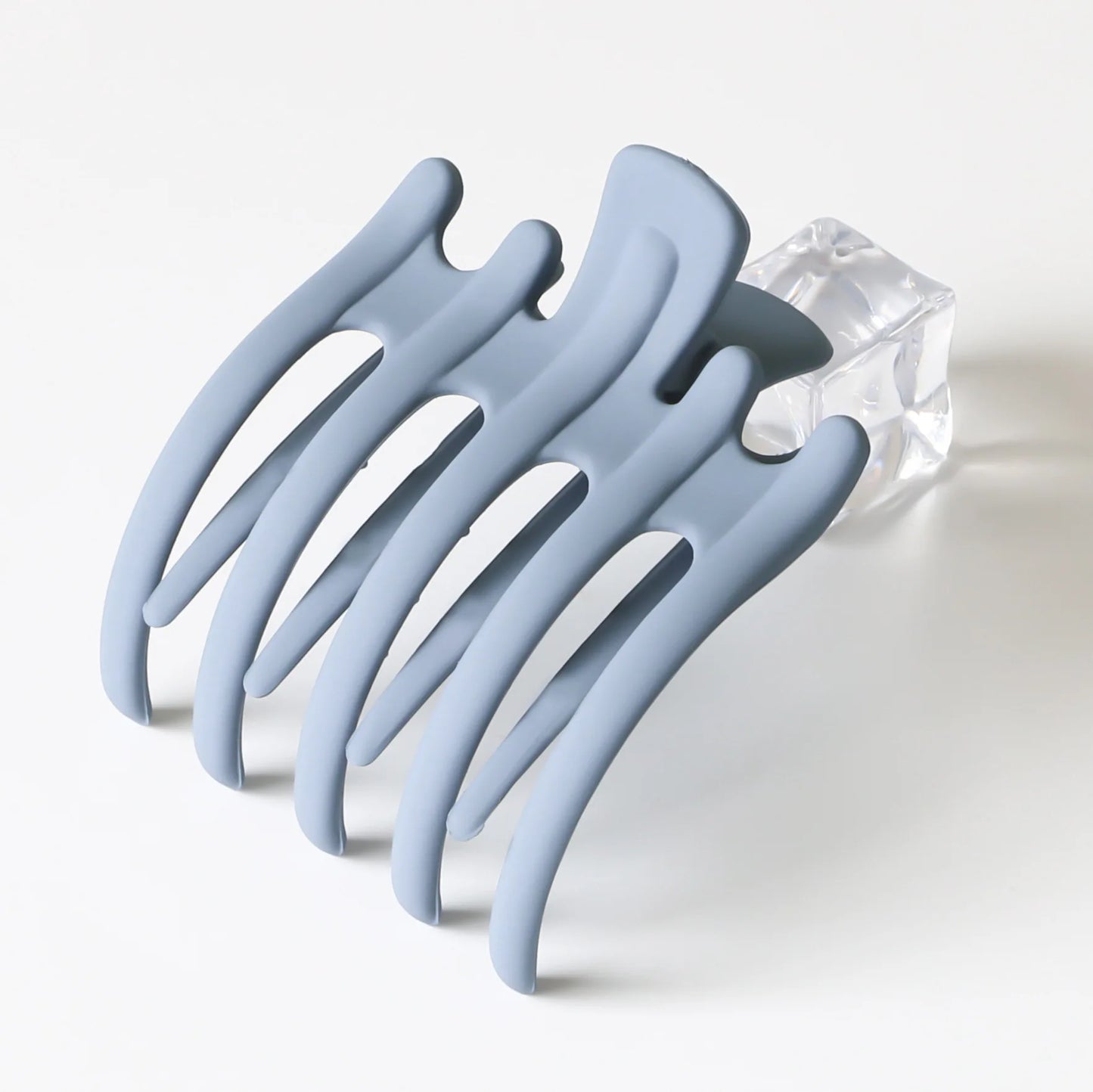 Matte Acrylic Hair Claw Clips for Women – Geometric Ponytail Holder Barrettes - Vellévia