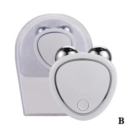 Portable EMS Facial Roller Massager – Rechargeable Sonic Face Lifting Device - Vellévia