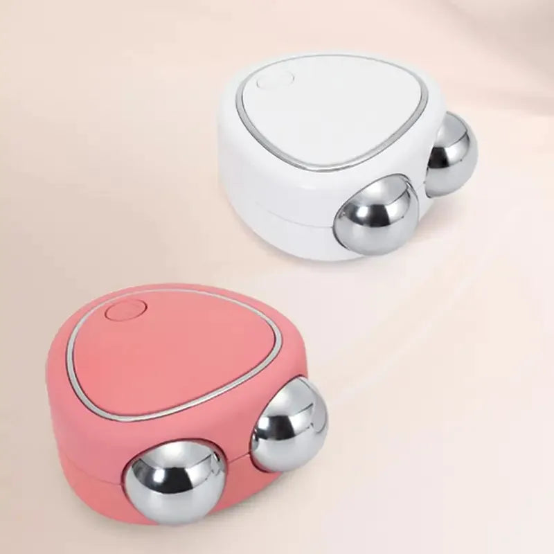 Portable EMS Facial Roller Massager – Rechargeable Sonic Face Lifting Device - Vellévia