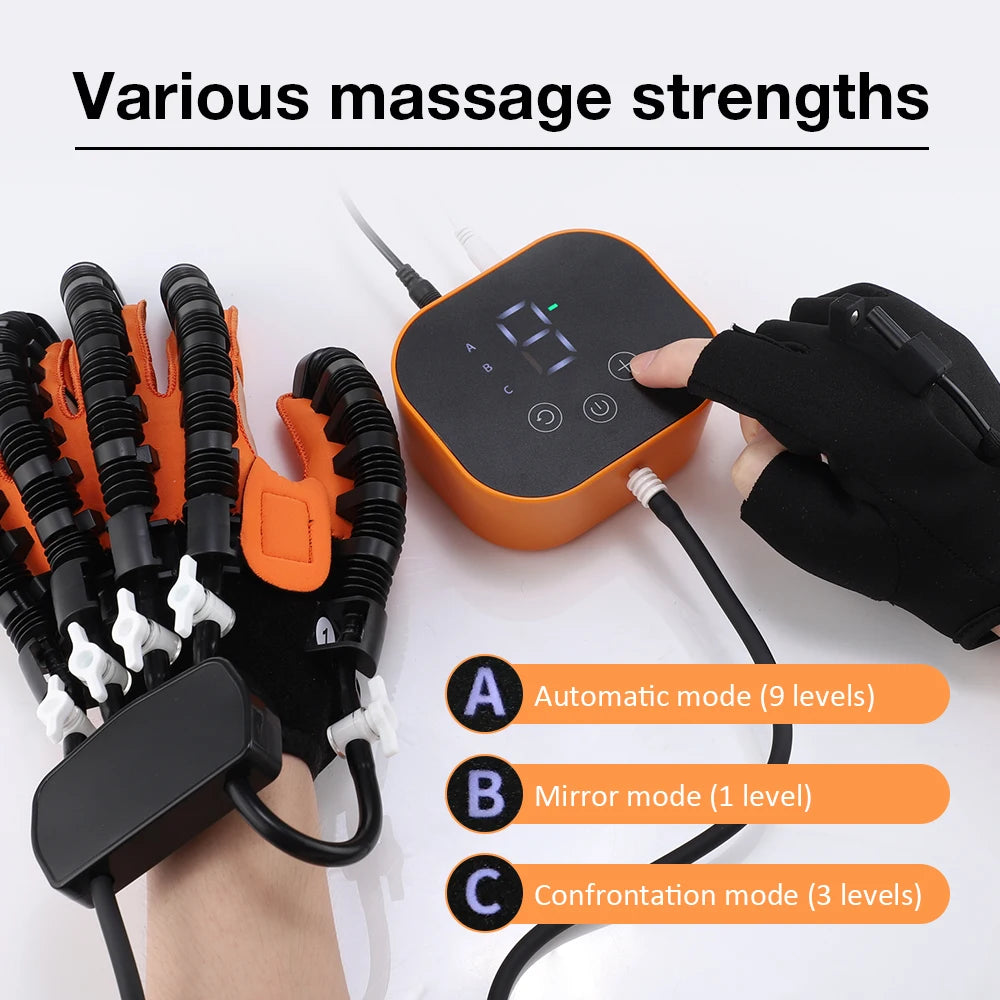 Robotic Hand Rehabilitation Glove – Adjustable Finger Training & Flexibility Support Device - Vellévia