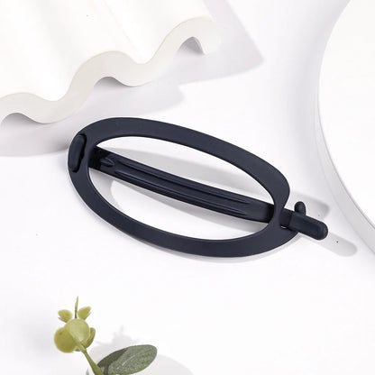 Large Duckbill Hair Clip for Women – Geometric Plastic Top Claw Clamp Hair Accessory - Vellévia