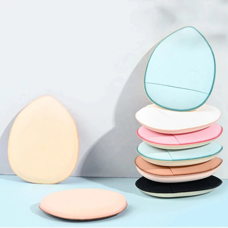 6-Piece Mini Finger Puff Makeup Sponge Set – Air Cushion Foundation and Concealer Applicator - Vellévia