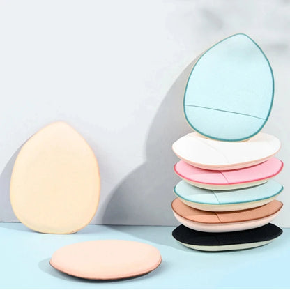 6-Piece Mini Finger Puff Makeup Sponge Set – Air Cushion Foundation and Concealer Applicator - Vellévia