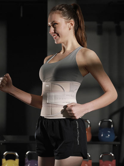 Adjustable Lower Back Support Belt – Universal Waist Support Brace with Removable Stays - Vellévia