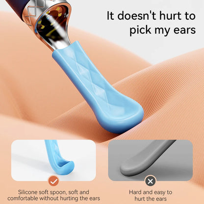 Wireless Ear Wax Removal Tool with 1080P Camera – Waterproof Visual Ear Cleaner Kit with Tweezers - Vellévia
