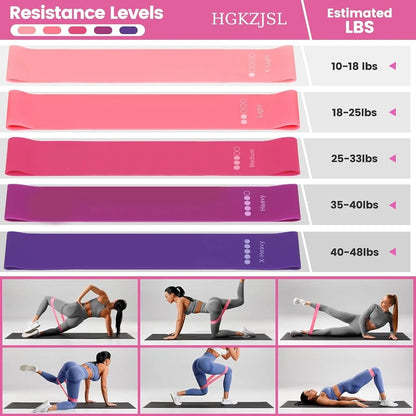 13 Piece Pilates Yoga Set for Women – Complete Home Pilates Equipment & Resistance Training Kit - Vellévia