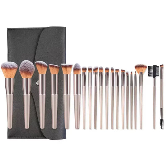 13-Piece Makeup Brush Set – Foundation, Concealer, Powder and Eyeshadow Blending Brushes - Vellévia