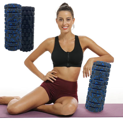 High Density Yoga and Pilates Muscle Massage Roller for Muscle Relaxation and Fitness - Vellévia