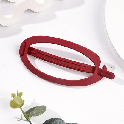 Large Duckbill Hair Clip for Women – Geometric Plastic Top Claw Clamp Hair Accessory - Vellévia