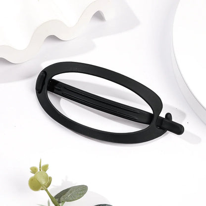 Large Duckbill Hair Clip for Women – Geometric Plastic Top Claw Clamp Hair Accessory - Vellévia