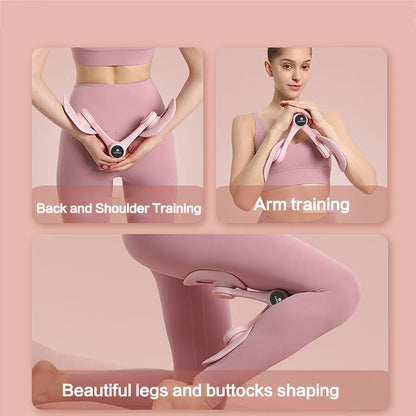 Inner Thigh Leg Trainer – Adjustable Pelvic & Hip Strength Training Clamp - Vellévia