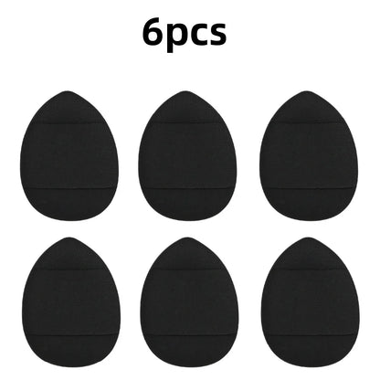 6-Piece Mini Finger Puff Makeup Sponge Set – Air Cushion Foundation and Concealer Applicator - Vellévia