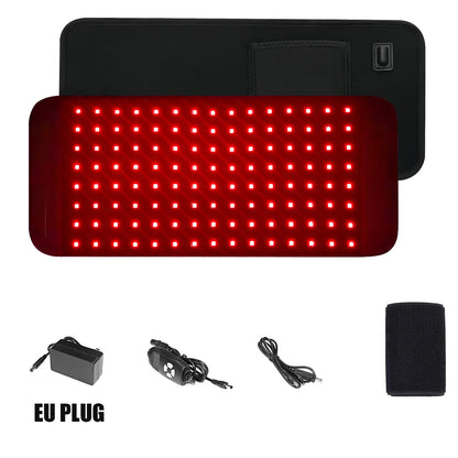 Red Near Infrared Light Therapy Pad 660nm 850nm – Portable LED Wrap for Face and Body - Vellévia