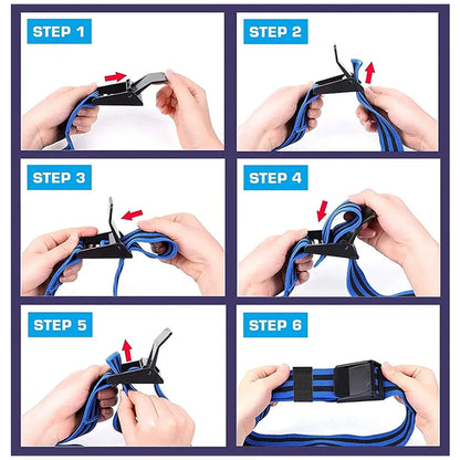 BFR Training Bands for Arms & Legs – Adjustable Occlusion Workout Straps - Vellévia