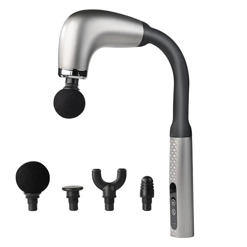 Smart Electric Massage Gun – 9 Speed Handheld Muscle Massager with USB Rechargeable Battery - Vellévia