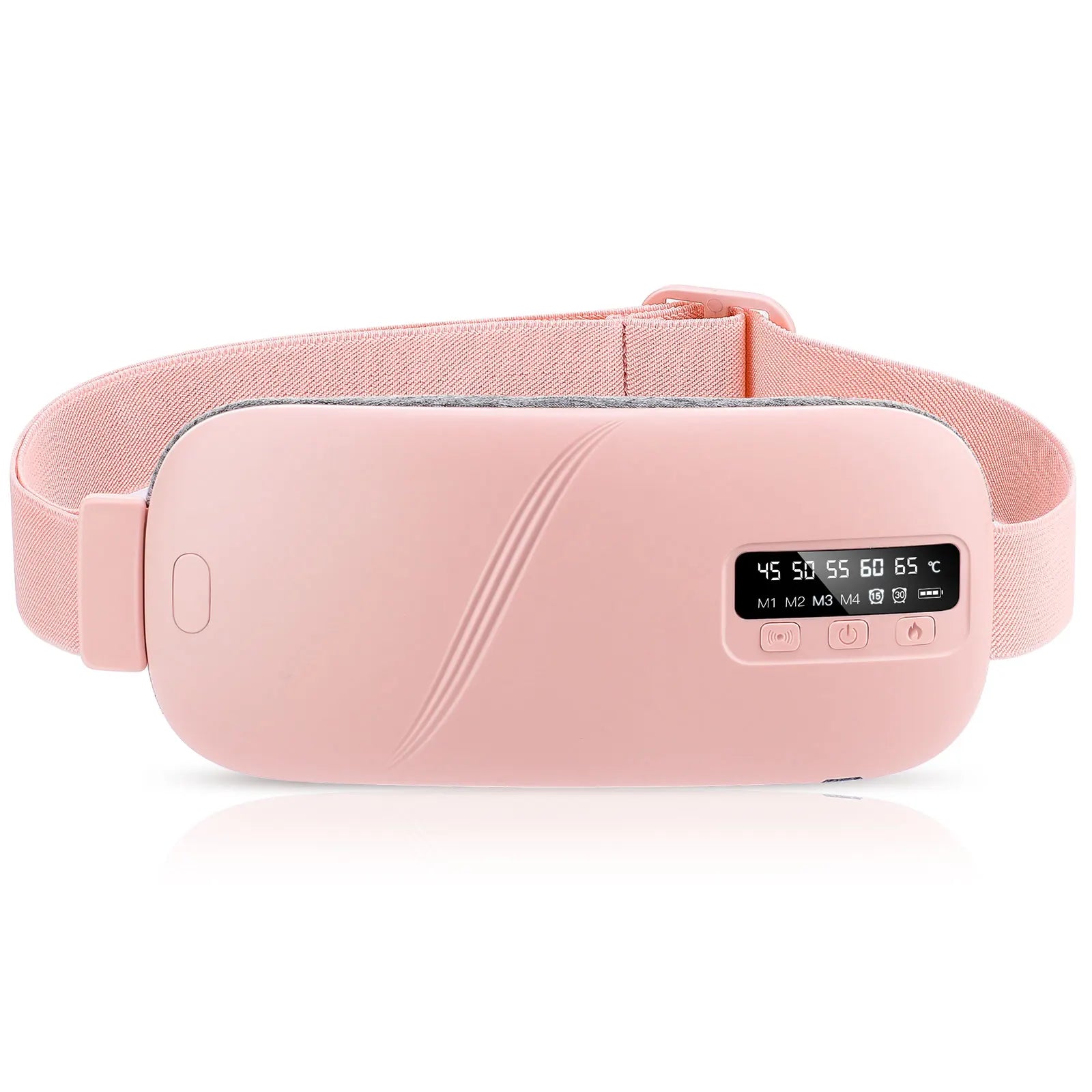 Electric Menstrual Heating Belt with Vibration – 5 Temperature Modes & Smart Timer Waist Heating Pad - Vellévia