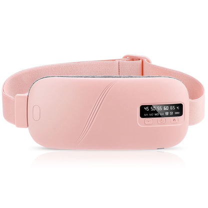 Electric Menstrual Heating Belt with Vibration – 5 Temperature Modes & Smart Timer Waist Heating Pad - Vellévia