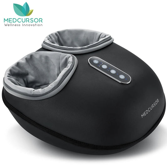 Shiatsu Foot Massager Machine with Heat – Electric Deep Kneading Foot Massage Device - Vellévia
